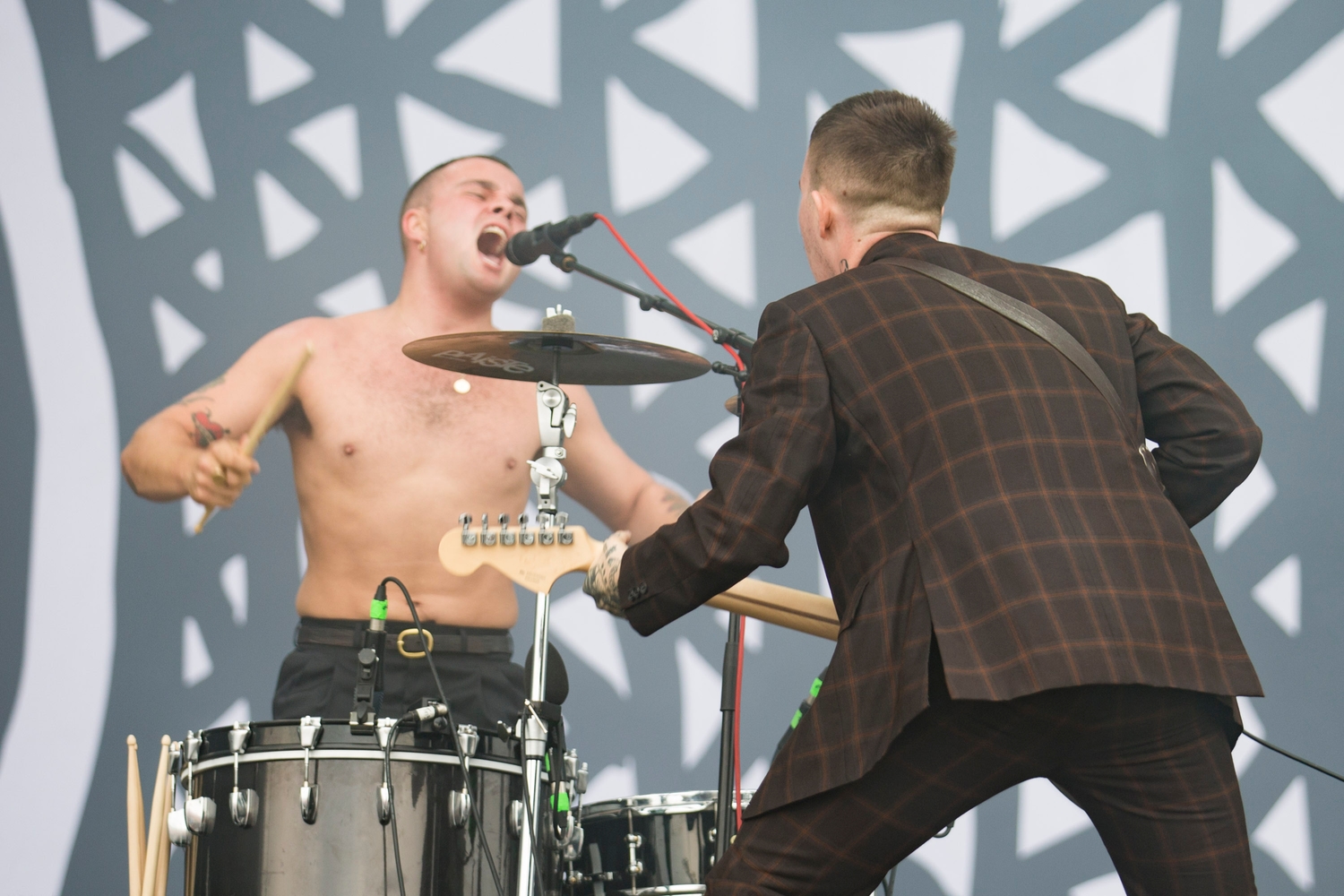 Slaves slot right in amongst the metal on Reading 2016’s main stage