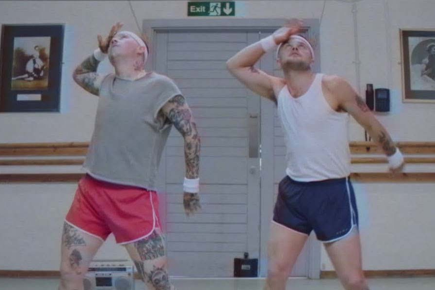 Slaves go on a workout in video for new song 'Cut And Run'