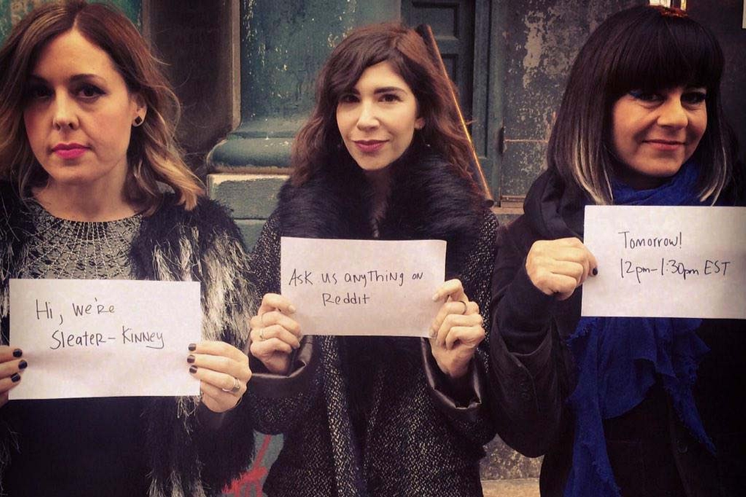 Sleater-Kinney to host Reddit AMA later today