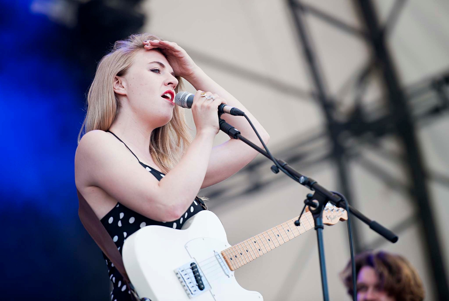 Slow Club open Obelisk Arena at Latitude 2014