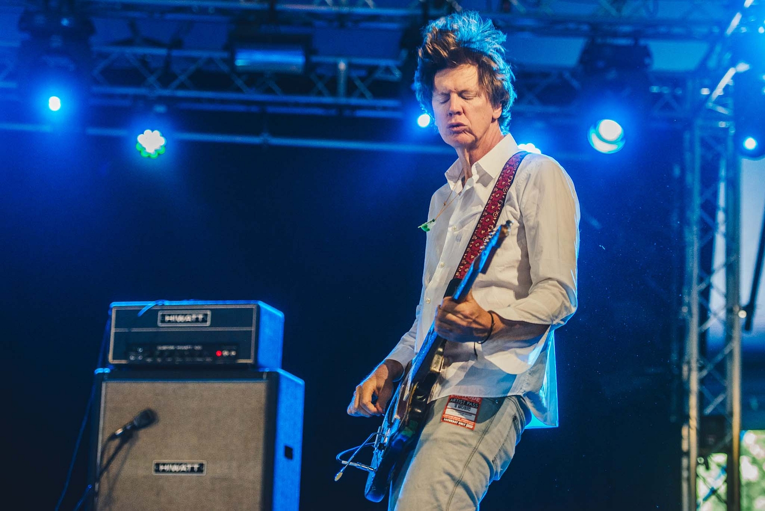 Thurston Moore brings sonic soundwaves to life at Latitude 2015