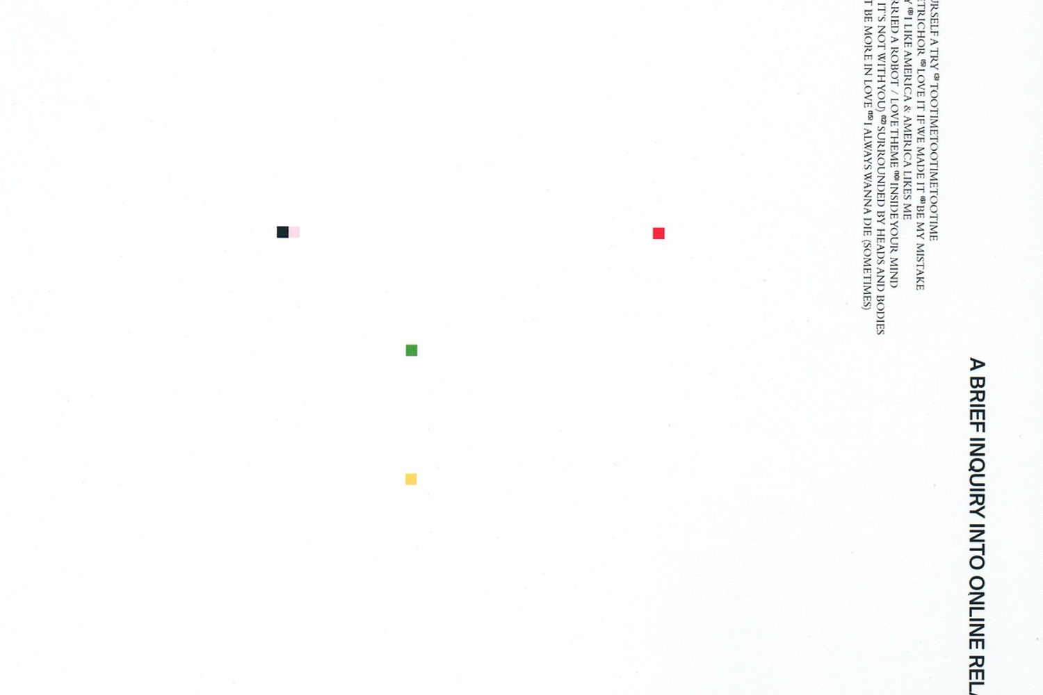 The 1975 - A Brief Inquiry Into Online Relationships