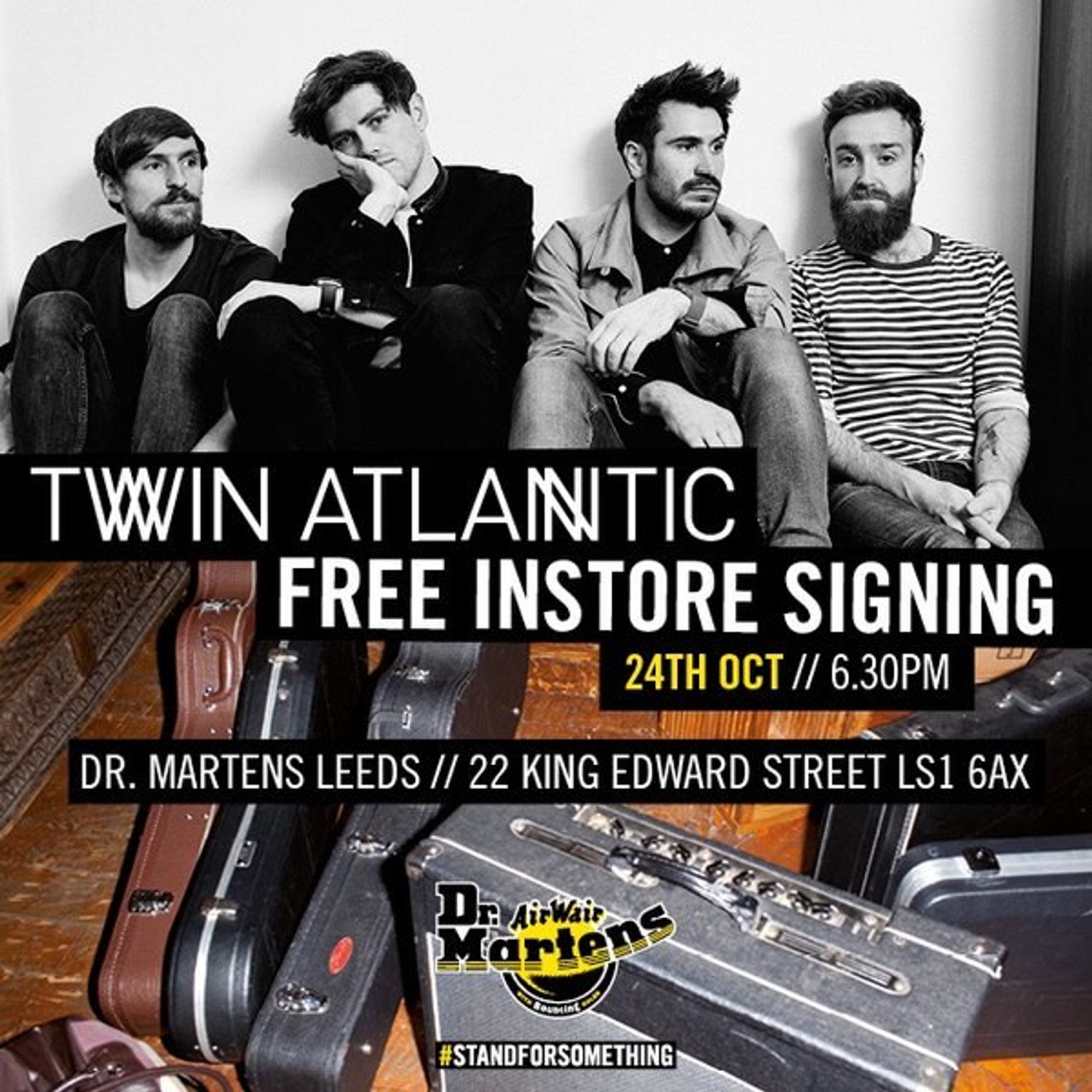 Twin Atlantic set for in-store signing at Dr. Martens' Leeds store this weekend