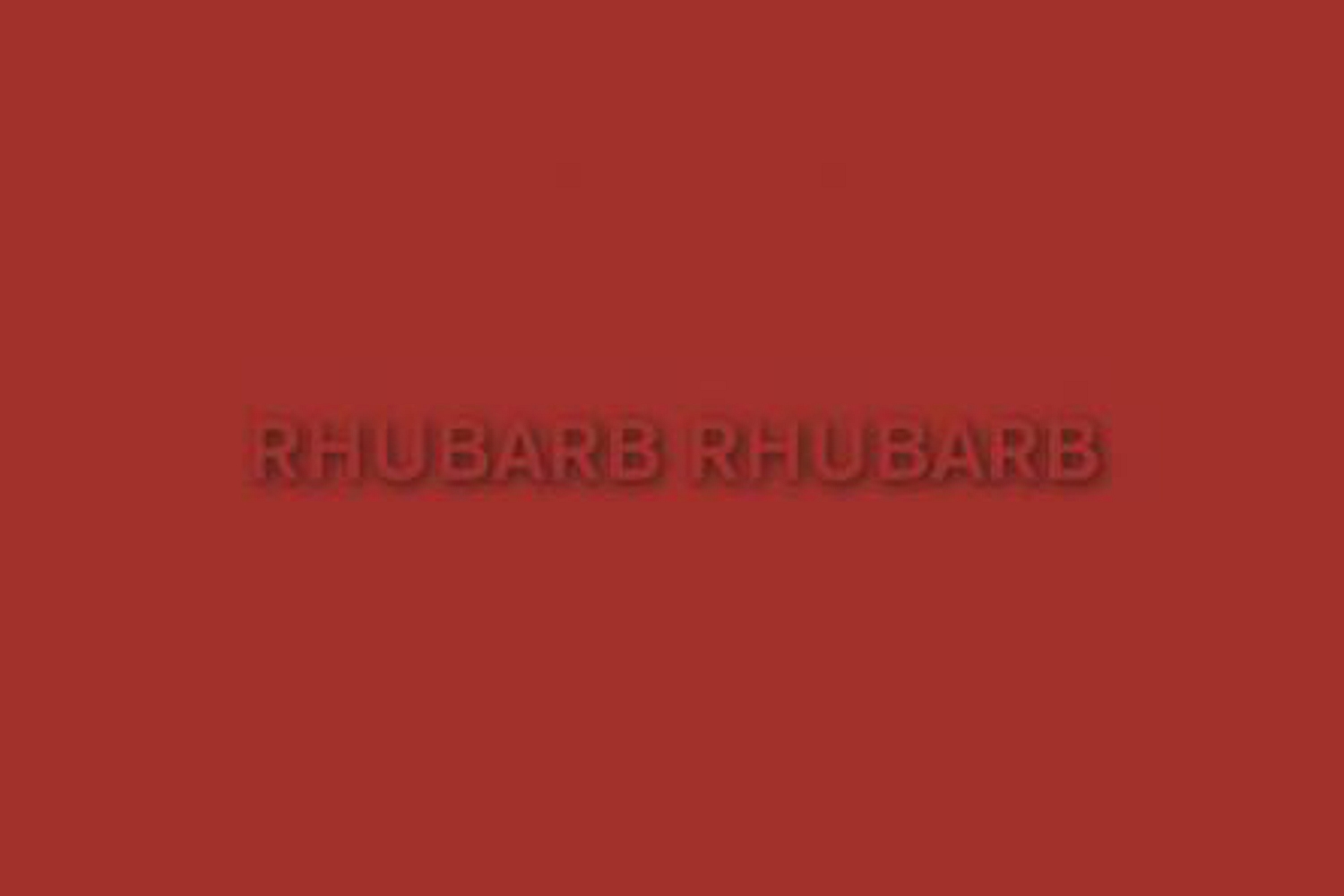 The Voyeurs – Rhubarb Rhubarb
