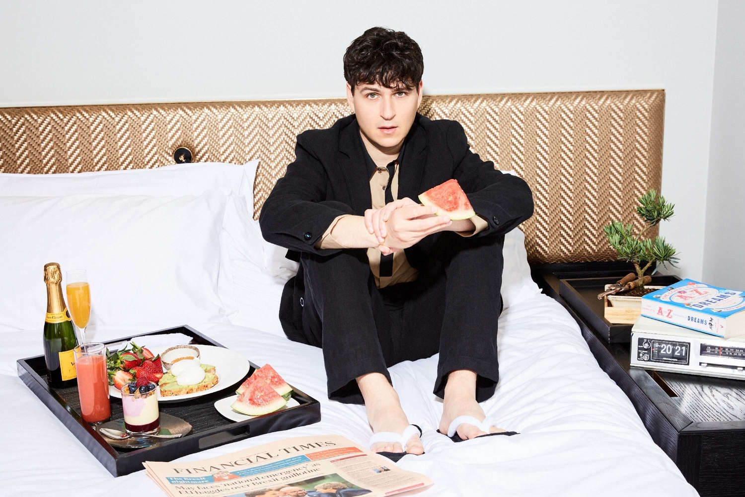 Interview with a Vampire: Ezra Koenig talks the rebirth of Vampire Weekend on the cover of the June issue of DIY