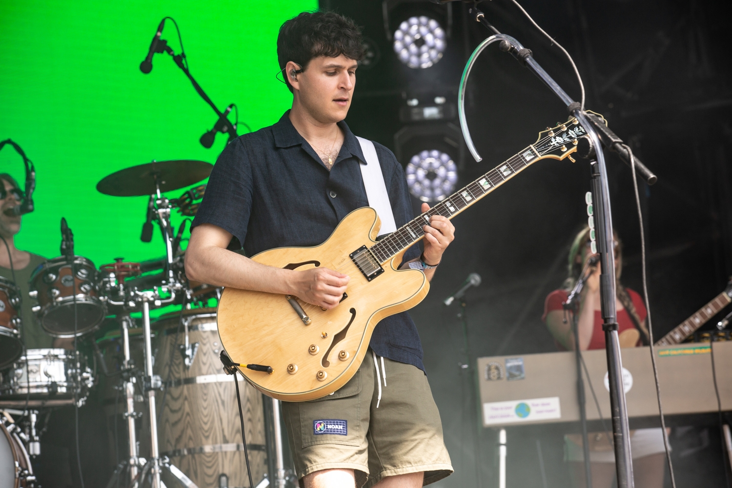 Vampire Weekend pop up at The Park stage for a surprise Glastonbury breakfast gig