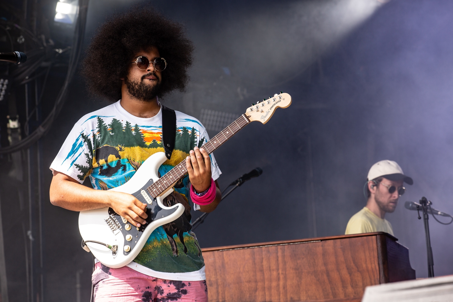 Vampire Weekend pop up at The Park stage for a surprise Glastonbury breakfast gig