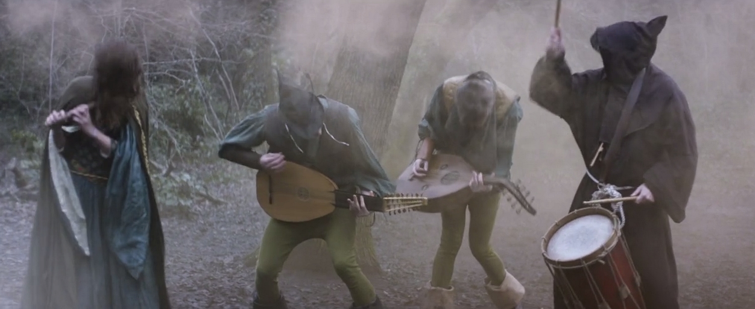 Wizard hats, flutes and coked up managers - Wolf Alice’s ‘Giant Peach’ video is fucking nuts