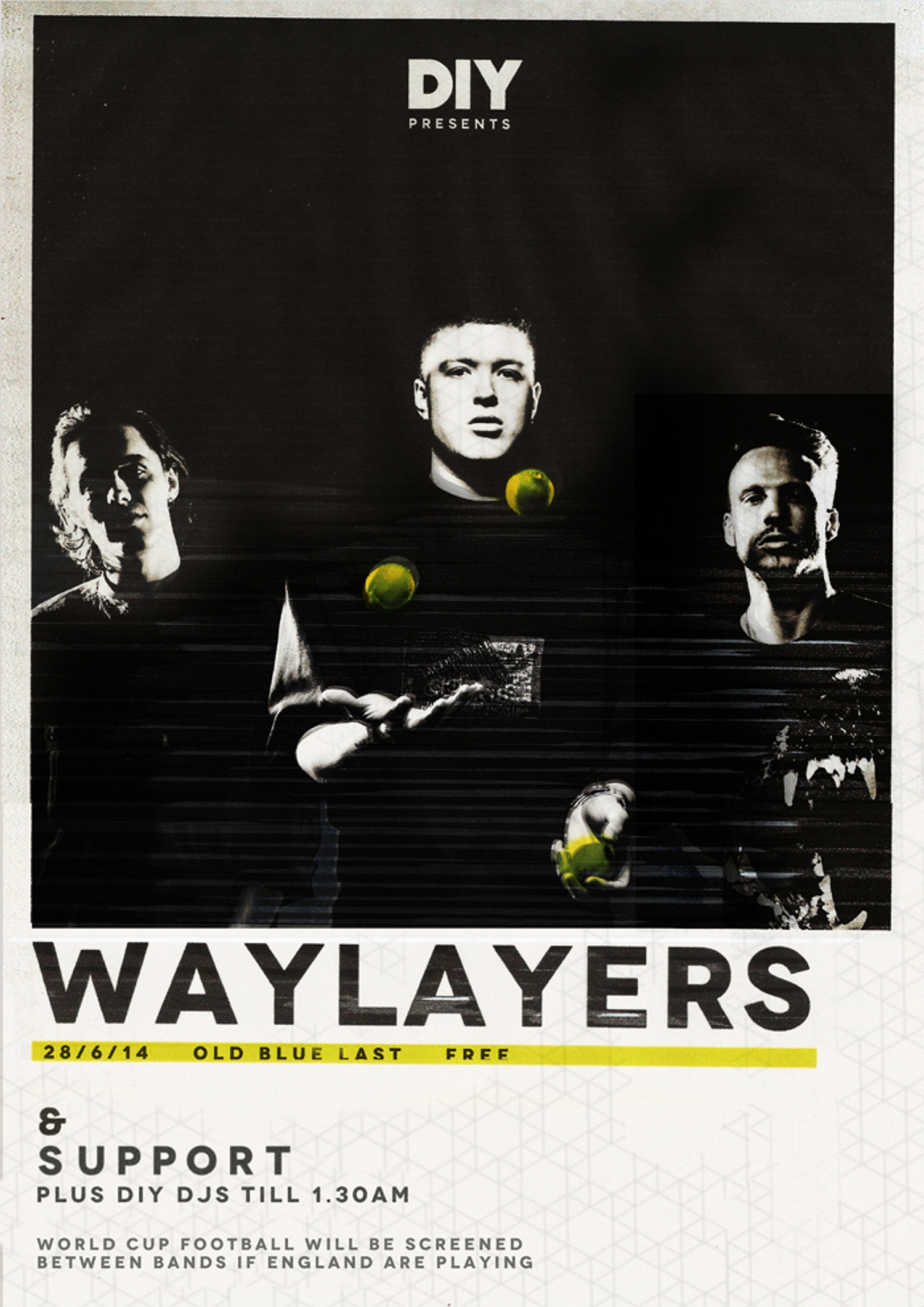 Waylayers to headline free London DIY Presents gig this June