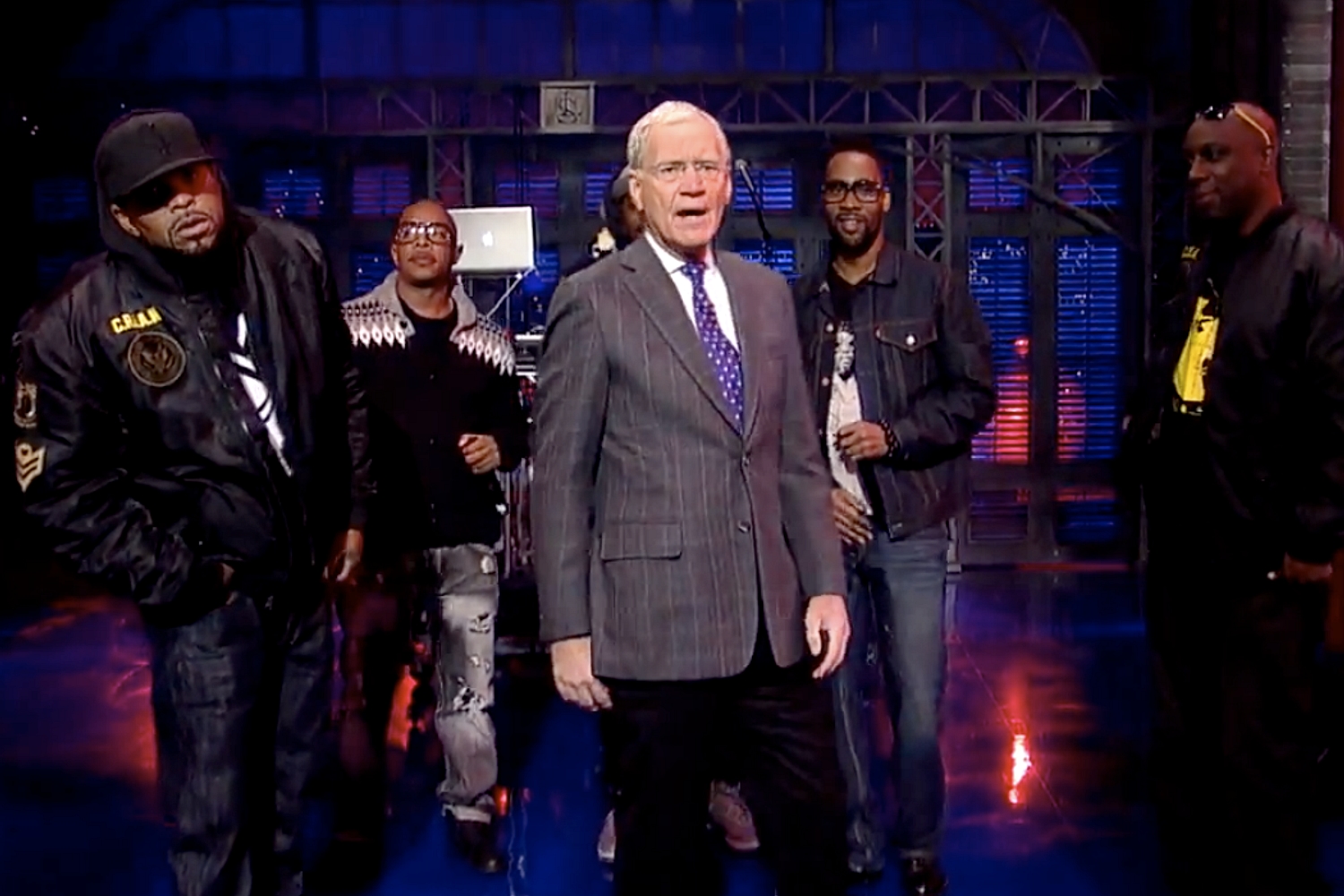 Wu-Tang Clan perform ‘Ruckus In B Minor’ on Letterman