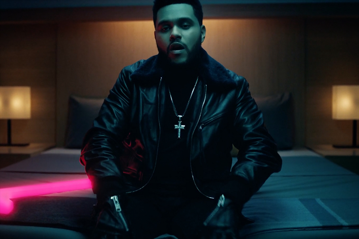 RIP - The Weeknd cuts his signature barnet in video for Daft Punk collaboration 'Starboy'