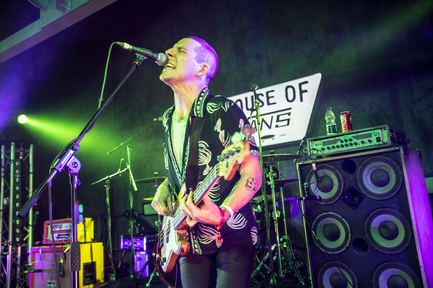 Riffs and singalongs dominate The Xcerts' House of Vans set at Bestival 2018