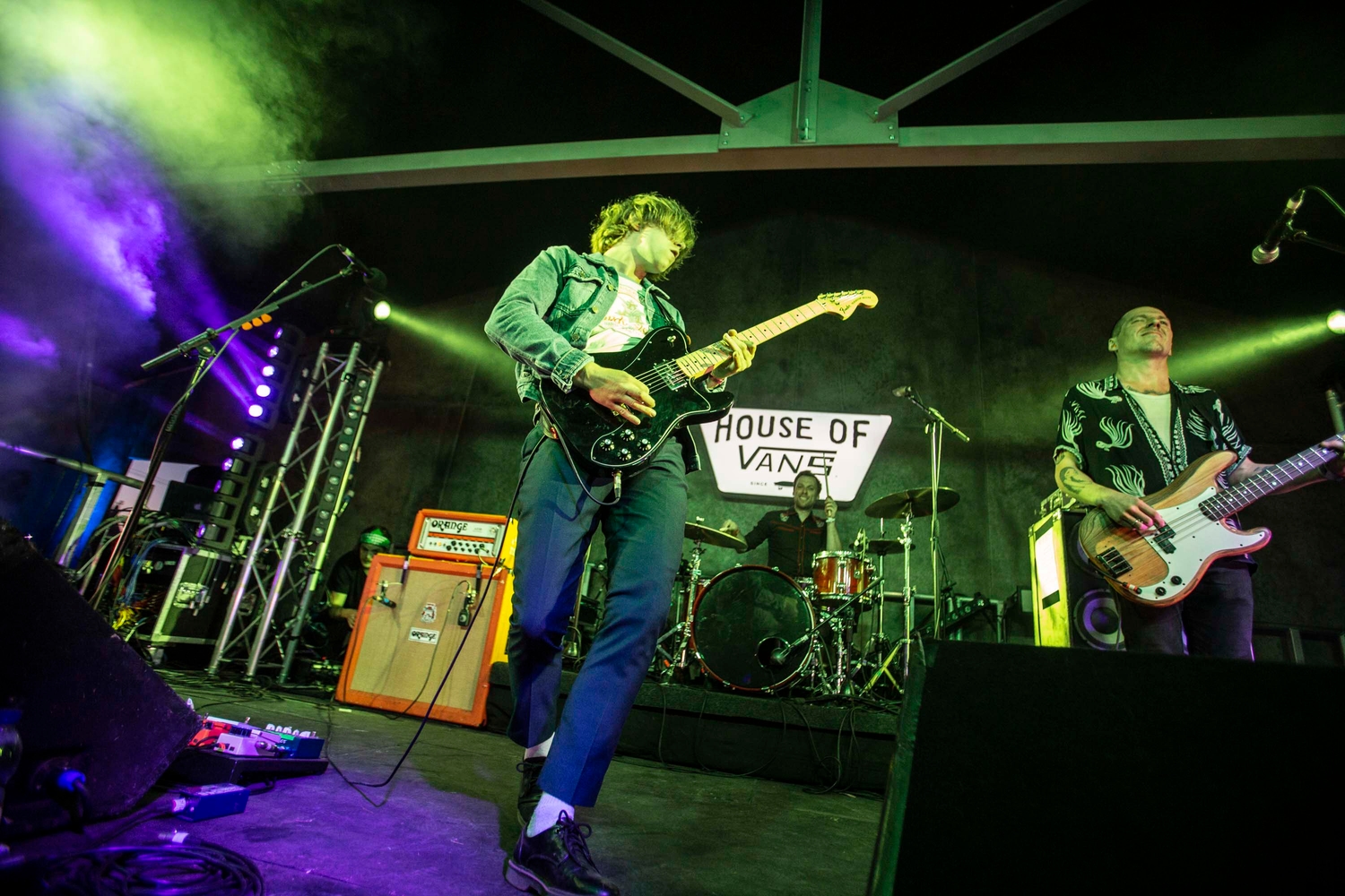 Riffs and singalongs dominate The Xcerts' House of Vans set at Bestival 2018