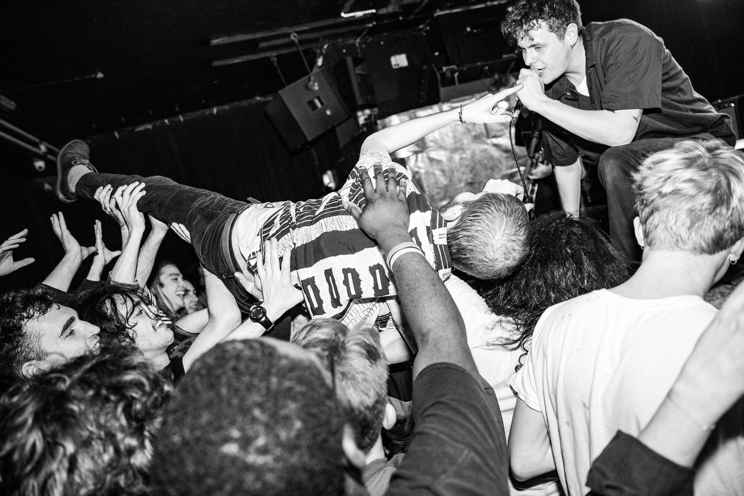 Crowdsurfers, mosh pits and general carnage are the order of the day at Yowl's celebratory Jäger Curtain Call headline show