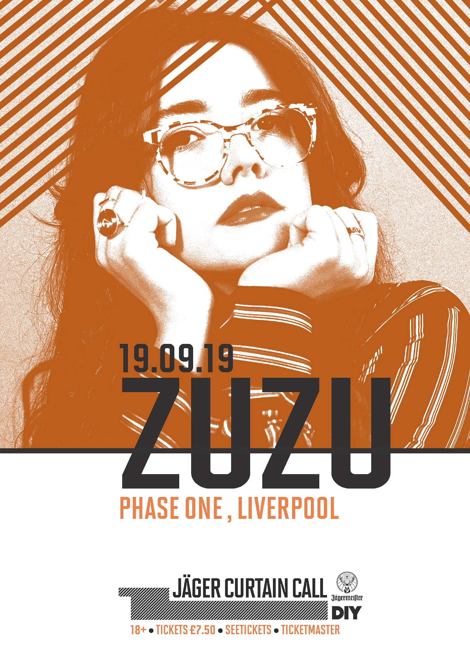 Zuzu to play Liverpool's Phase One as part of Jäger Curtain Call 2019