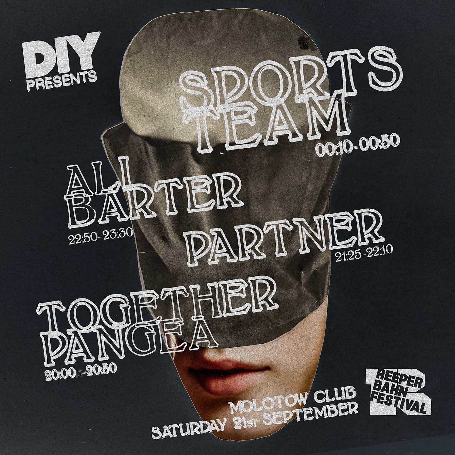 Sports Team, Ali Barter, Partner and Together Pangea to play DIY stage at Reeperbahn 2019