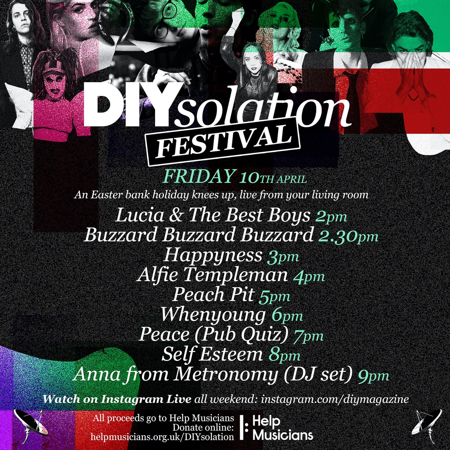 Pale Waves, Sports Team, Marika Hackman, Self Esteem & more to play our DIYsolation Festival