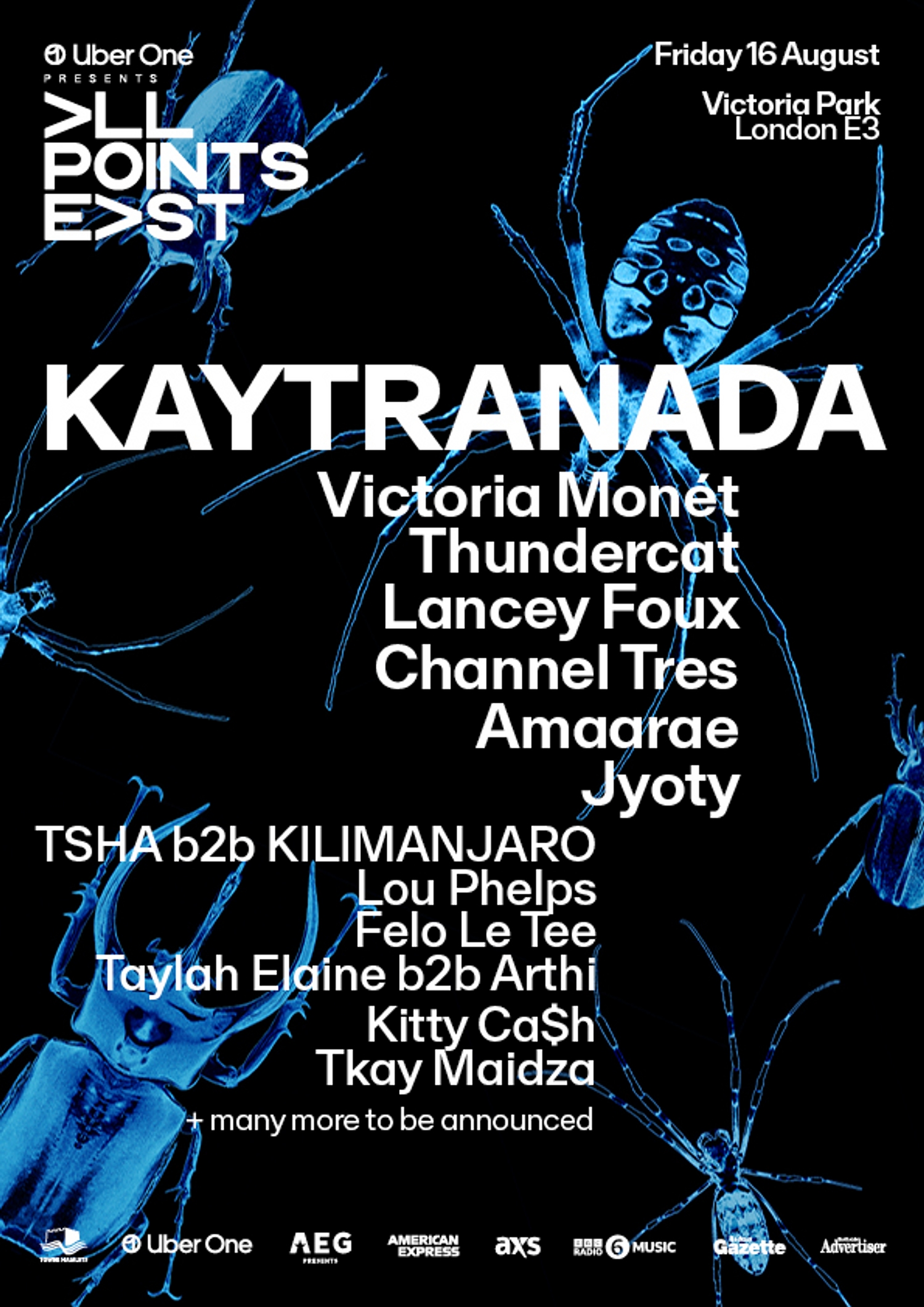 All Points East Festival announces Kaytranada as new headliner