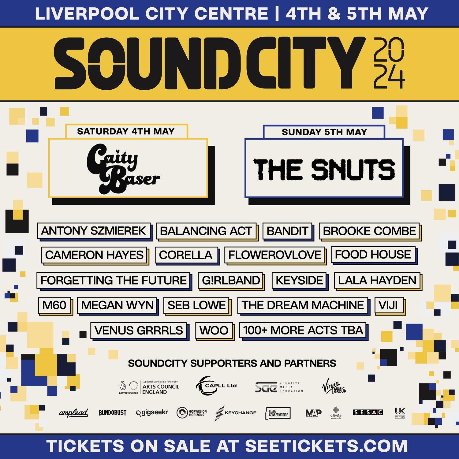 Sound City announce Caity Baser, The Snuts, flowerovlove and more for 2024 lineup