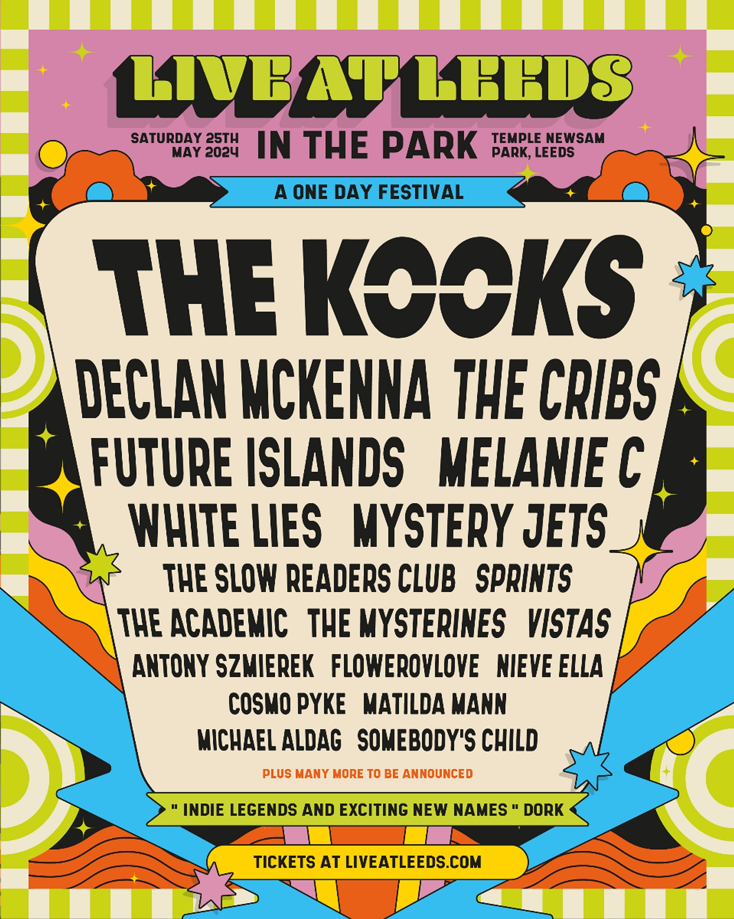 Live at Leeds In The Park announce Declan McKenna, The Cribs, Future Islands and more for 2024