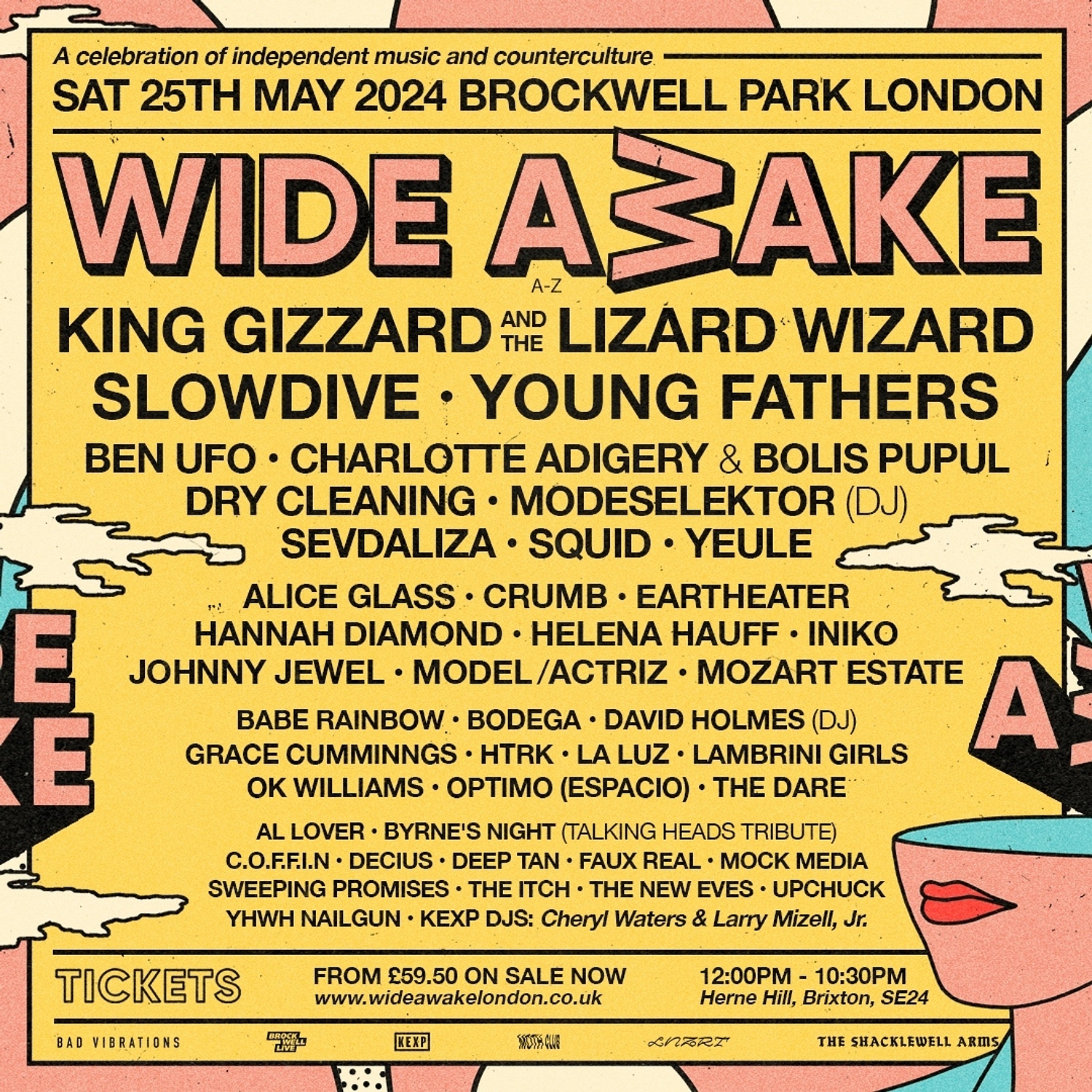 Wide Awake Festival adds Lambrini Girls, Dry Cleaning, yeule and more