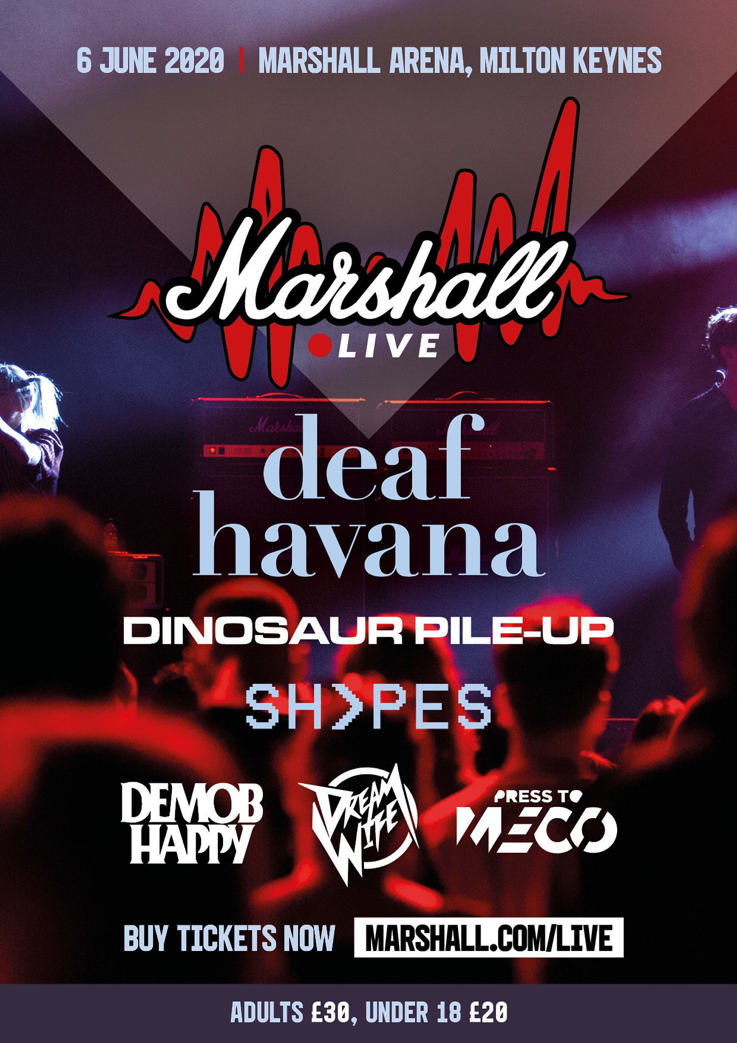 Demob Happy to play Marshall Live 2020 with Dream Wife, Deaf Havana & more