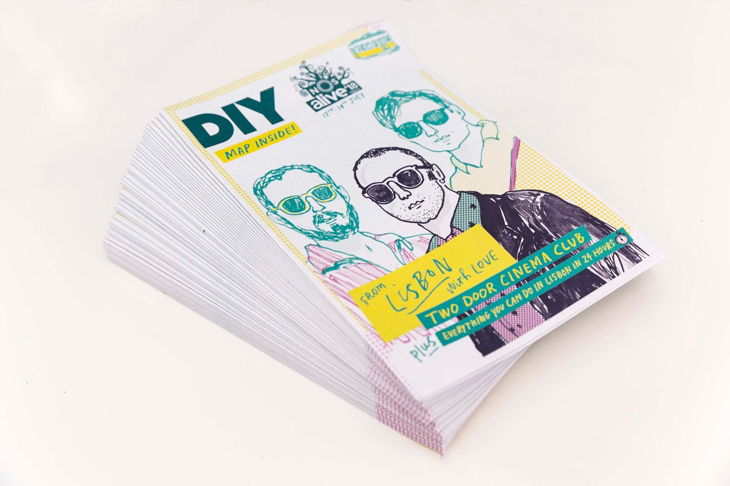 DIY teams up with NOS Alive 2018 for From Lisbon With Love zine