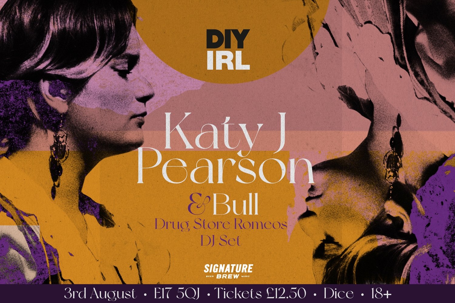 Katy J Pearson and Bull to play the first DIY IRL show next month