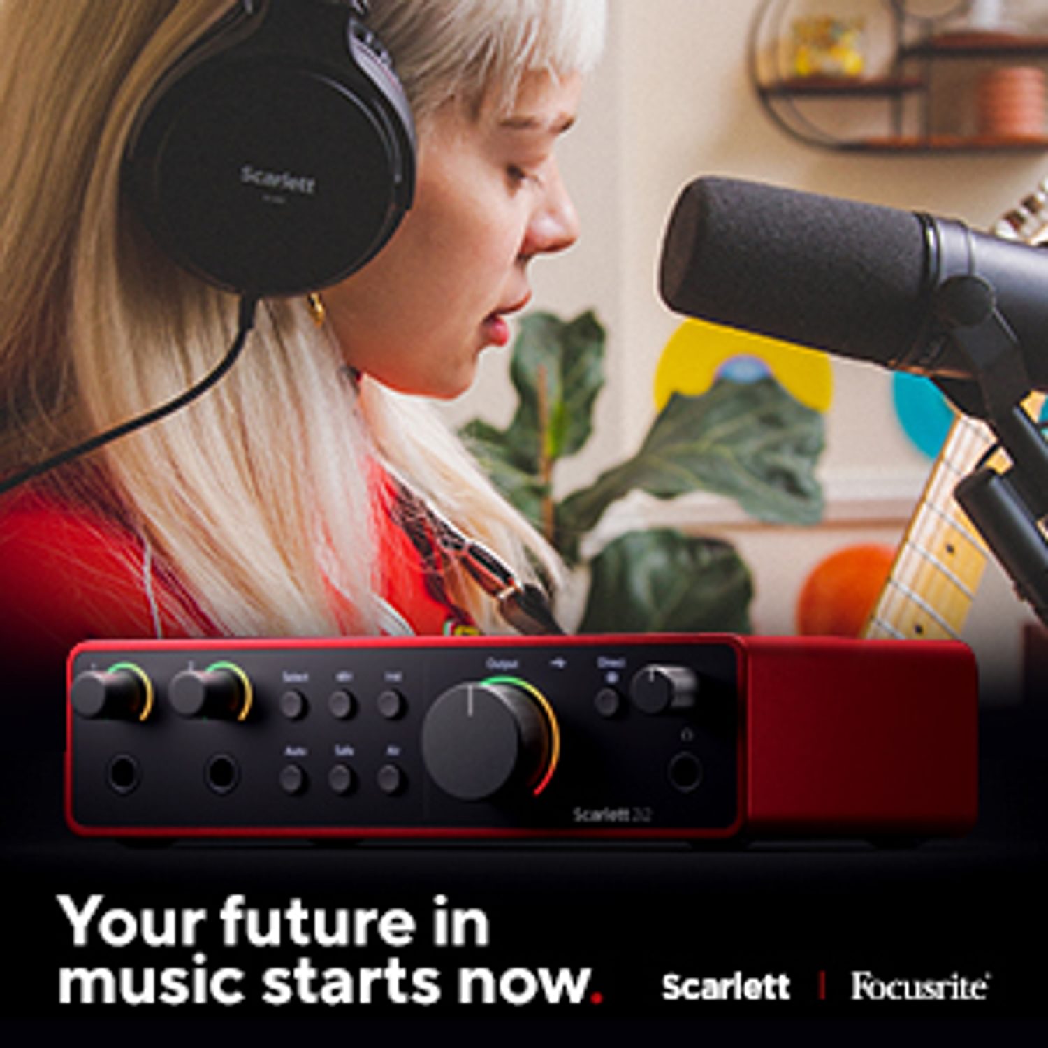 Learn more about Focusrite's new Scarlett 4th Gen campaign