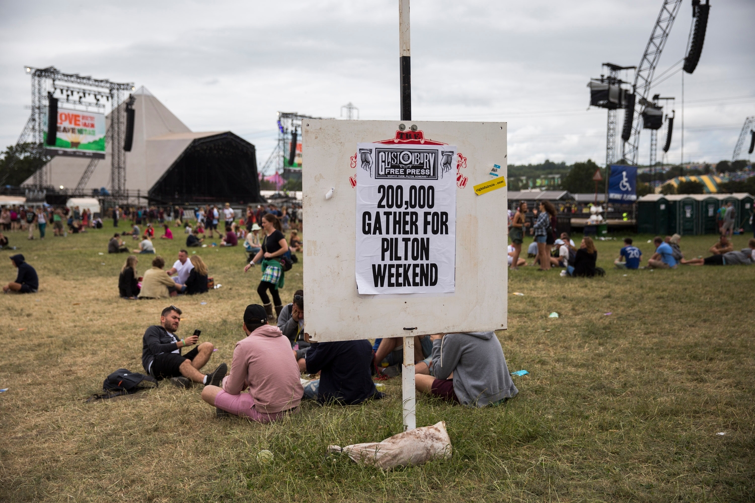 Glastonbury Festival allowed to increase capacity - but not this year