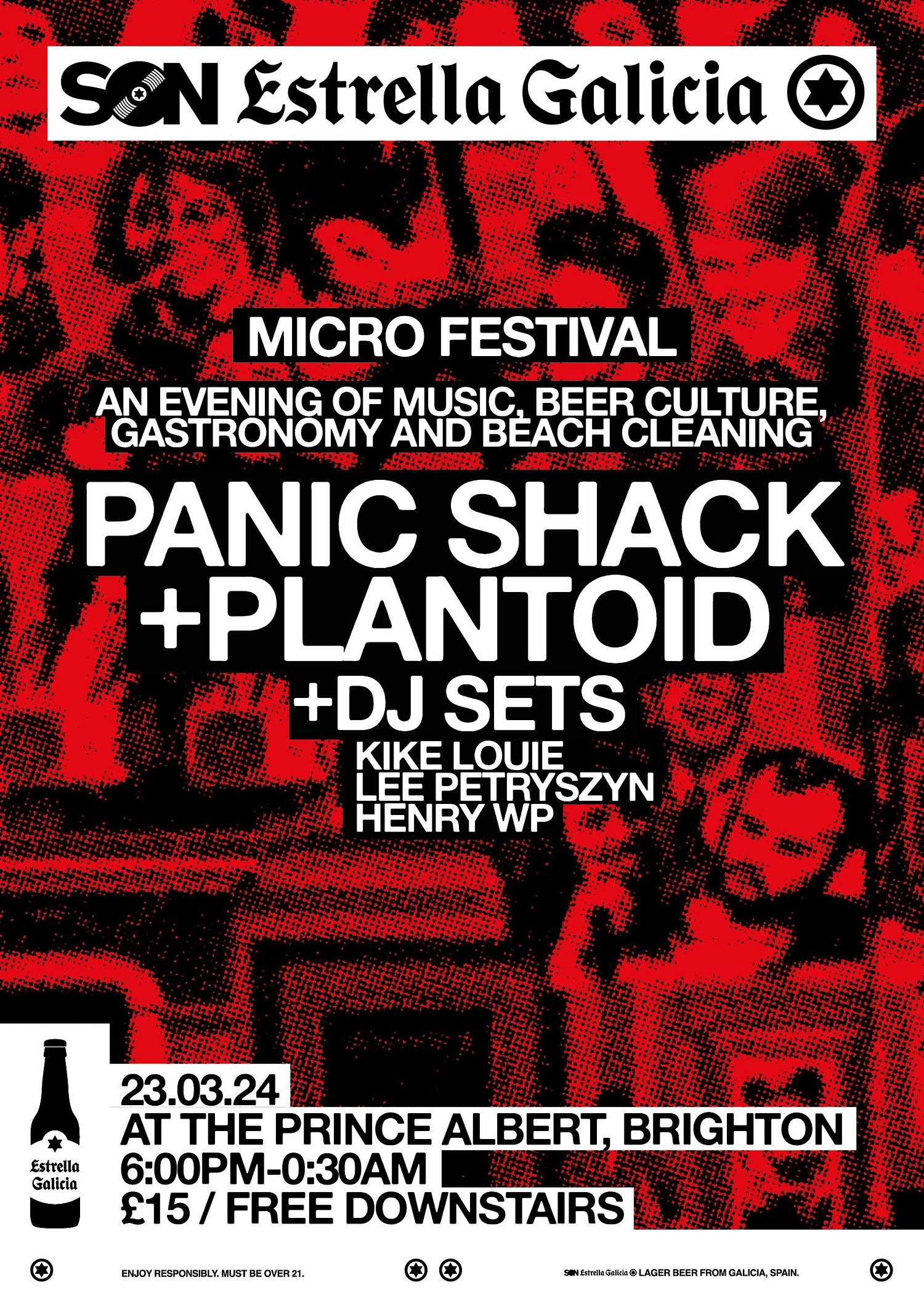 Panic Shack and Plantoid to play Brighton micro-festival for Son Estrella Galicia