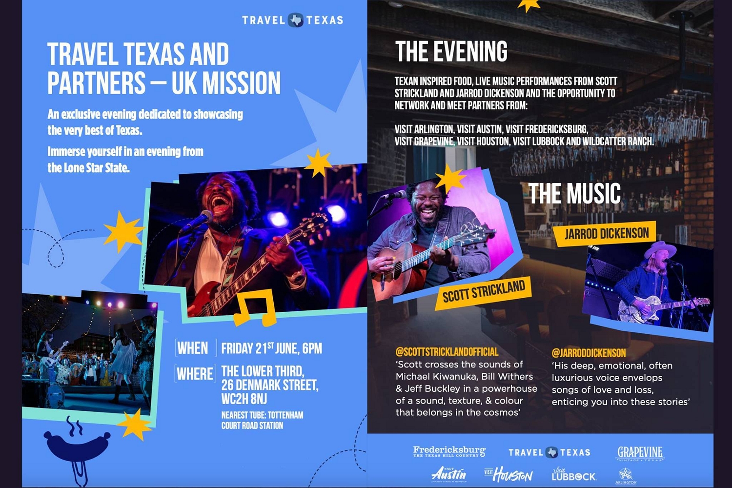 Get a taste of Texas at special London showcase with Travel Texas and partners