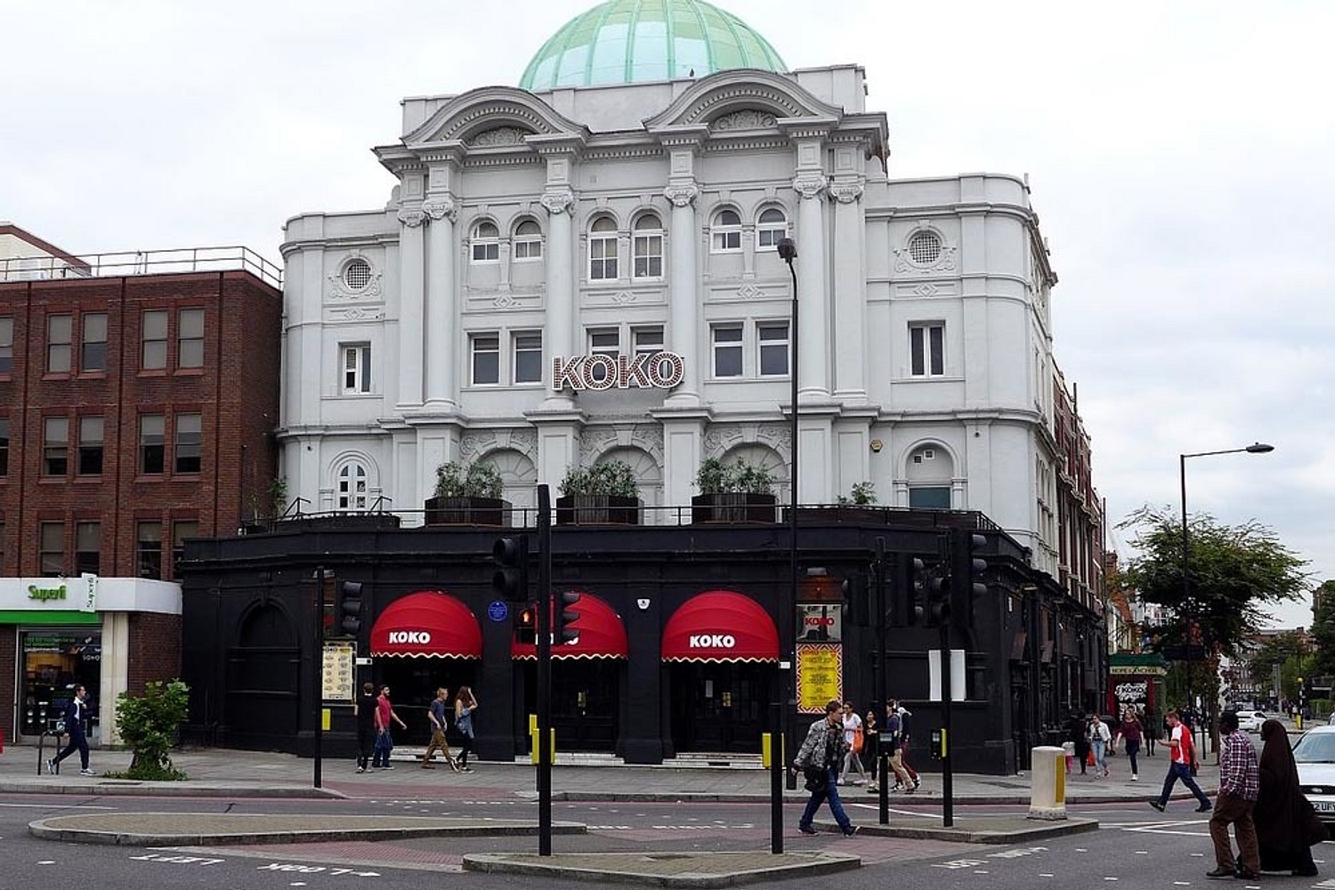 Iconic London venue KOKO “still standing” after fire