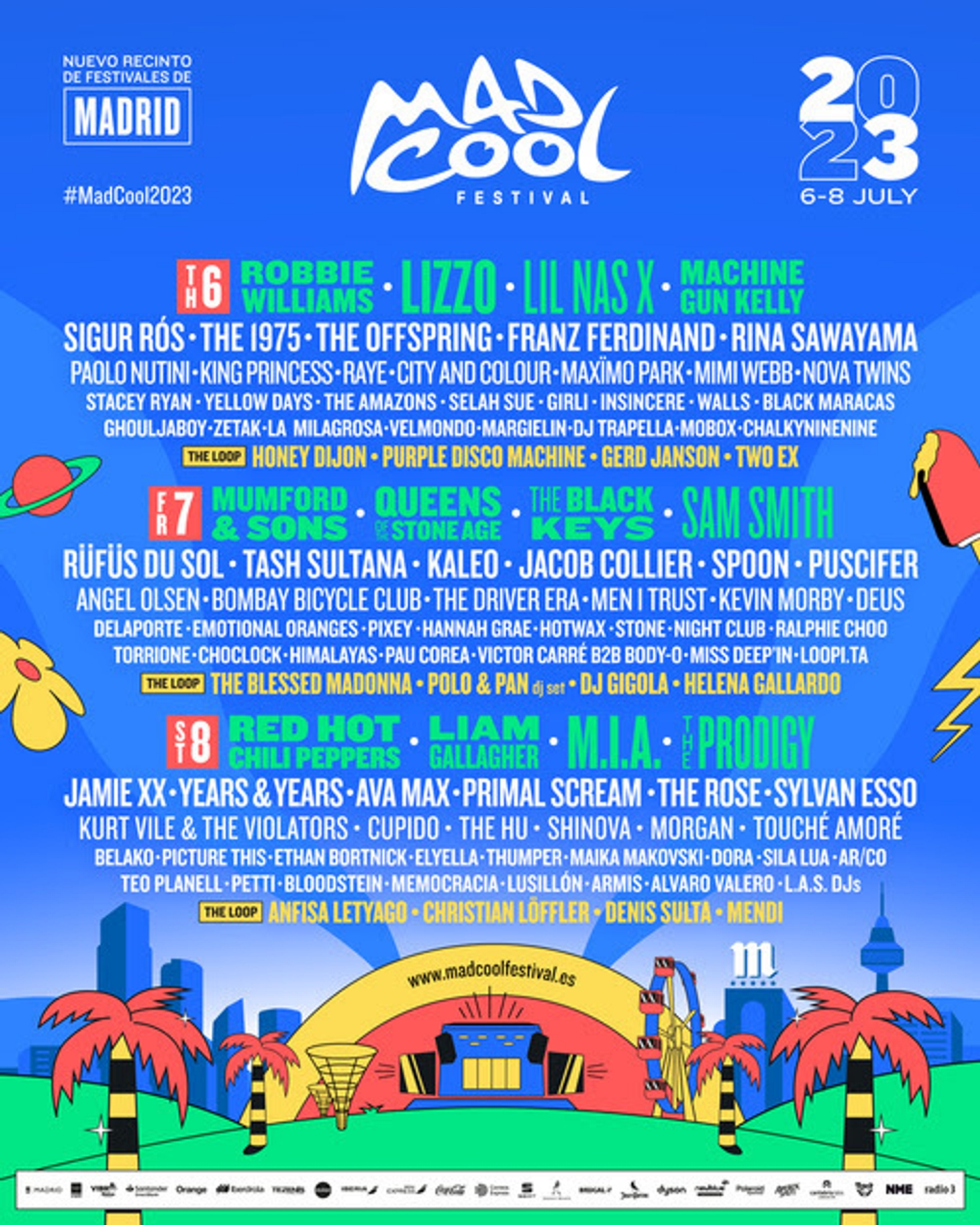 Mad Cool Festival share huge updated line-up