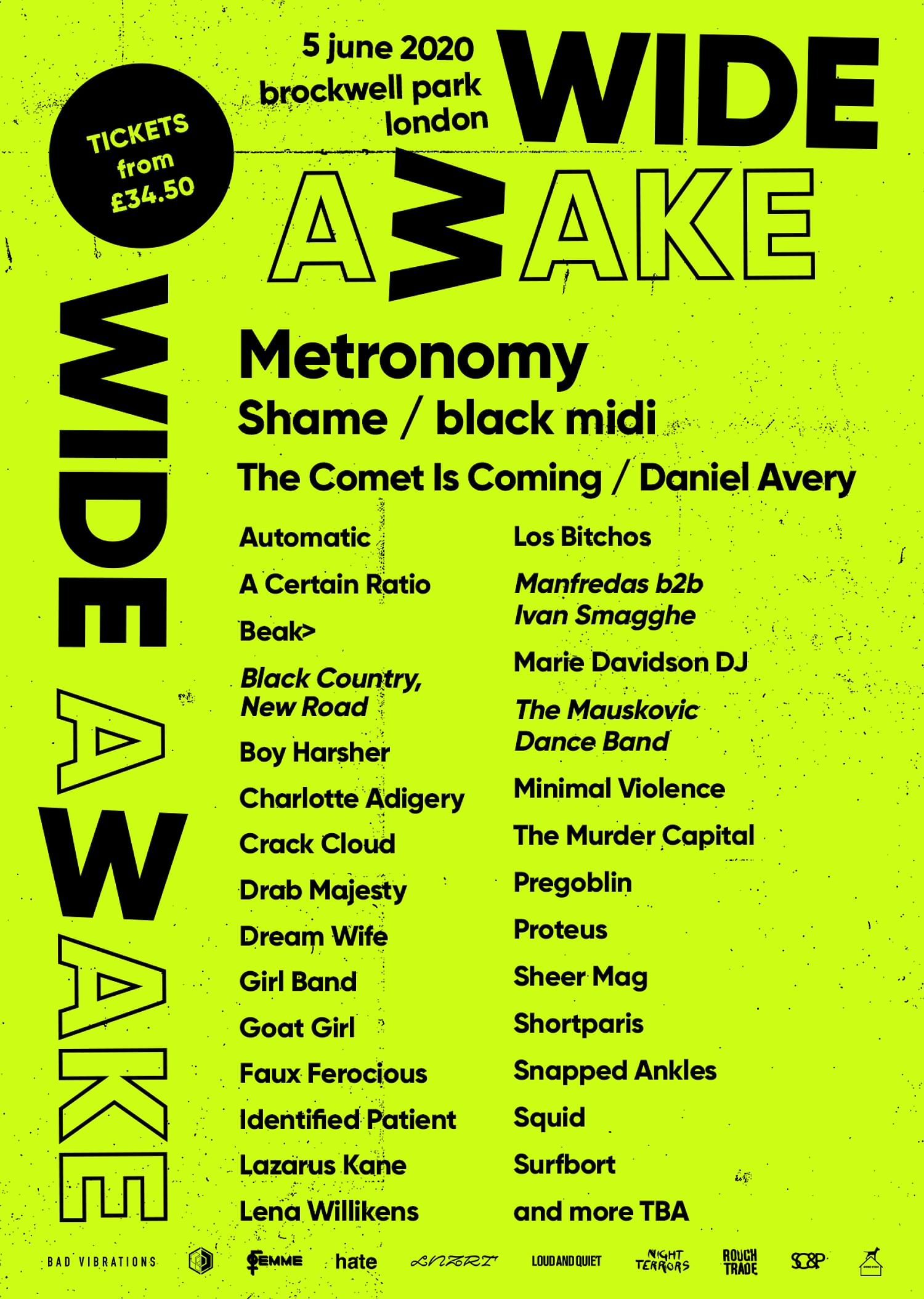 Metronomy, Squid, The Murder Capital and more join Wide Awake lineup