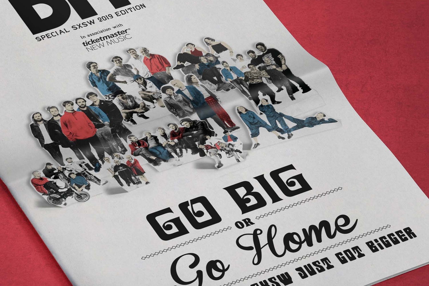 Introducing Go Big Or Go Home - DIY’s special edition New Colossus & SXSW newspaper